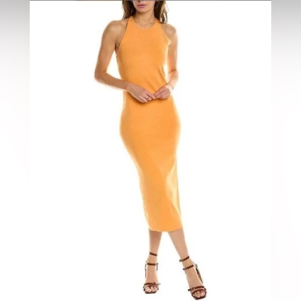A.L.C. Sherbet orange knit dress Small